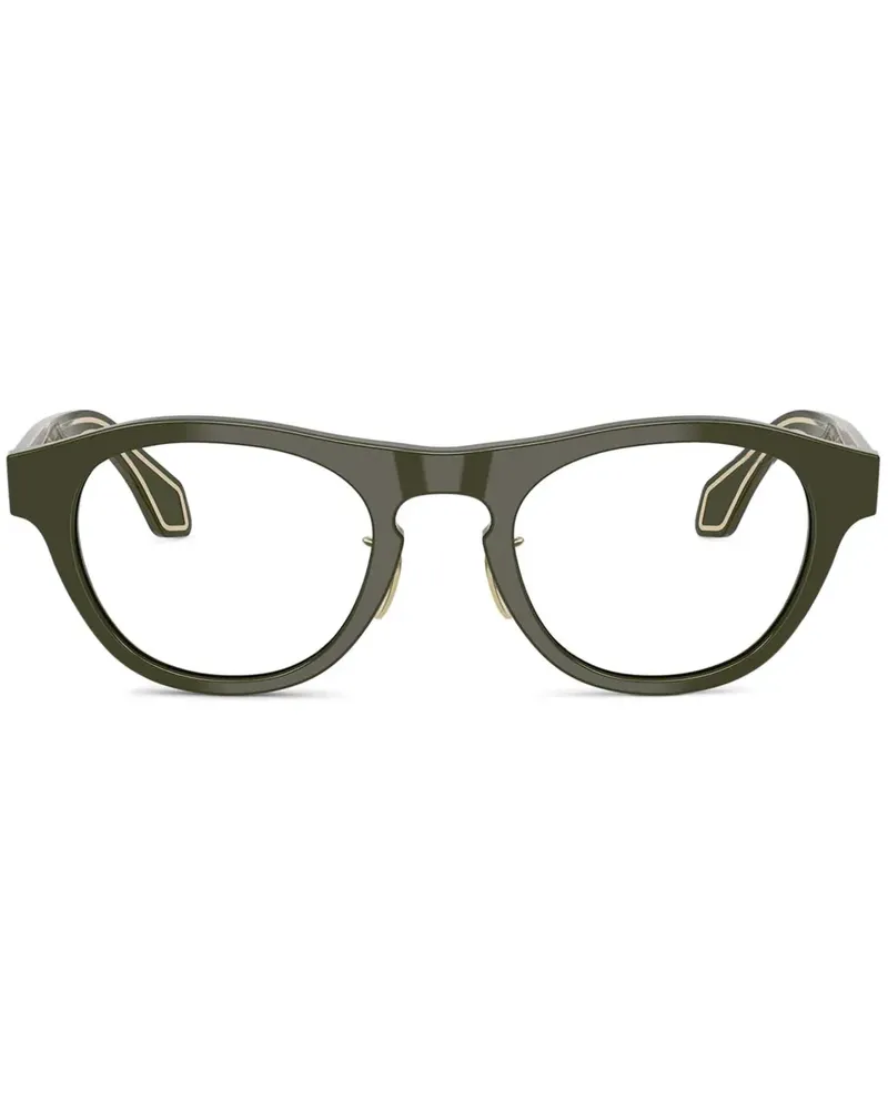 Giorgio Armani Brille mit rundem Gestell - Grün Grün