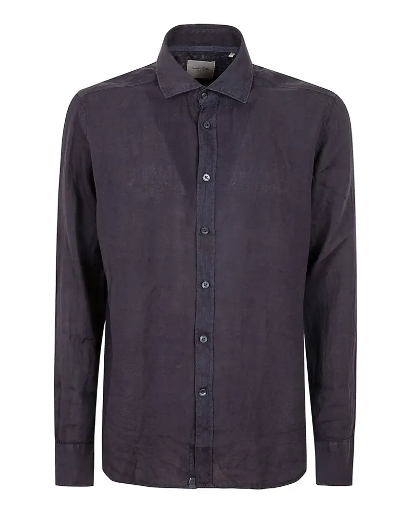 Tintoria Mattei long-sleeve shirt - Blau Blau