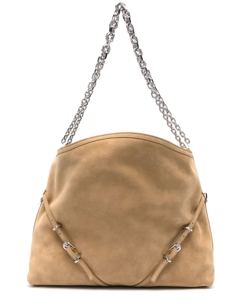 Givenchy Mittelgroße Voyou Schultertasche - Nude Nude