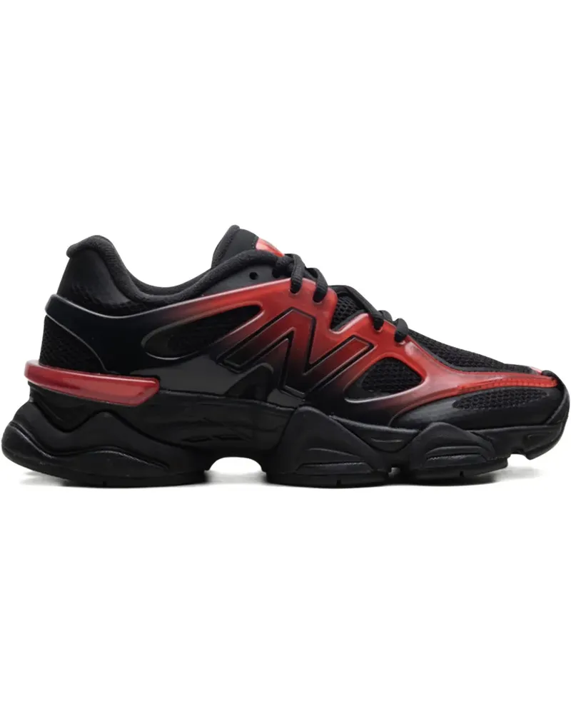 New Balance 9060 "Black/Red Gradient" Sneakers - Schwarz Schwarz