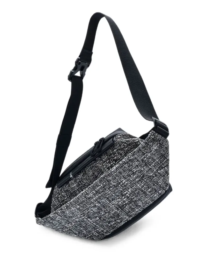 COTEetCIEL Isarau S tweed messenger bag - Grau Grau