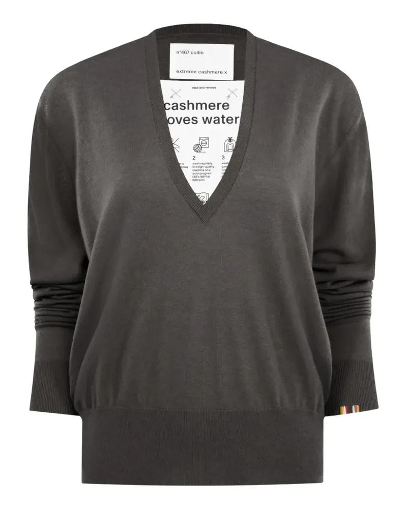 extreme cashmere Collin V-neck sweater - Braun Braun