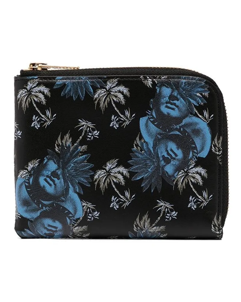 Undercover Portemonnaie mit grafischem Print - Schwarz Schwarz