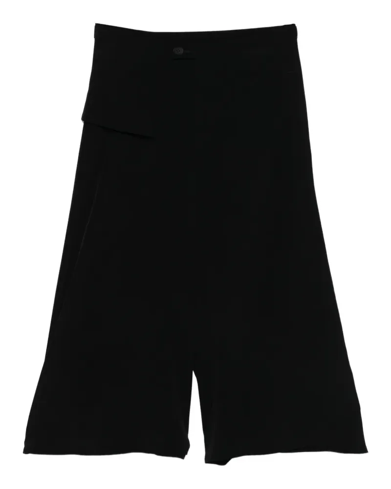 Yohji Yamamoto layered skirt - Schwarz Schwarz