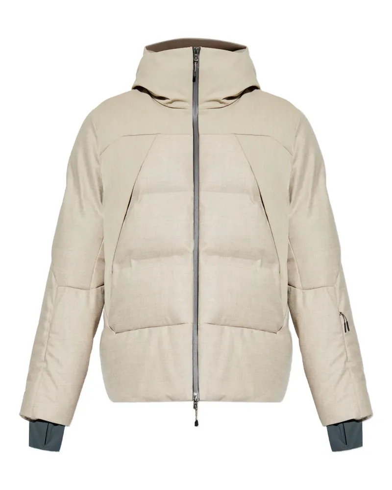 SEASE hooded padded ski jacket - Nude Nude