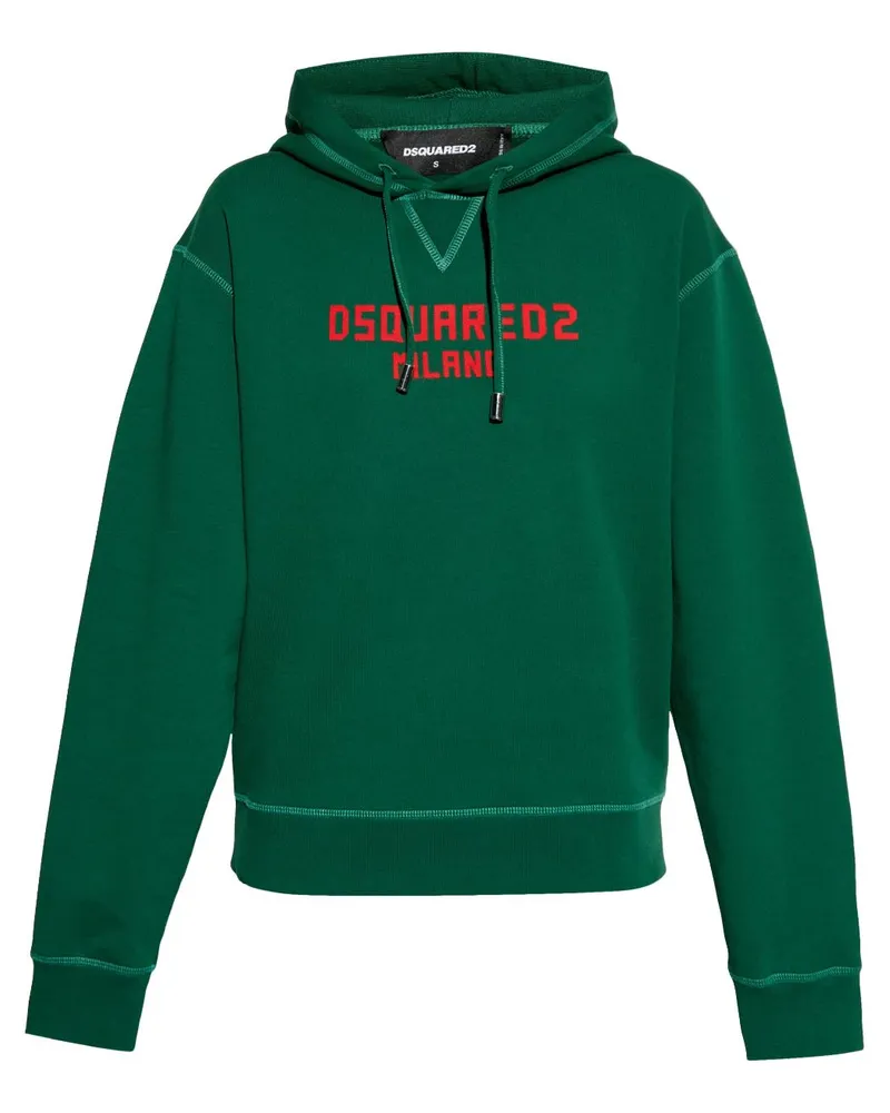Dsquared2 Hoodie mit Print - Grün Grün