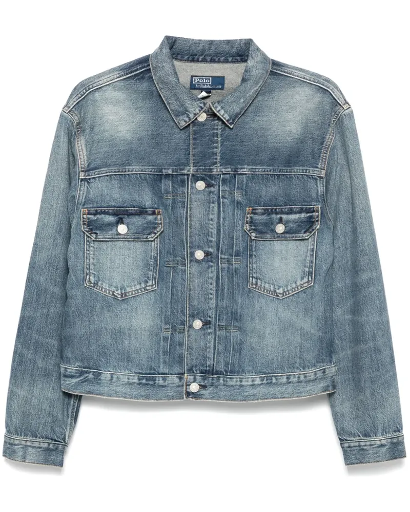 Ralph Lauren Klassische Jeansjacke - Blau Blau