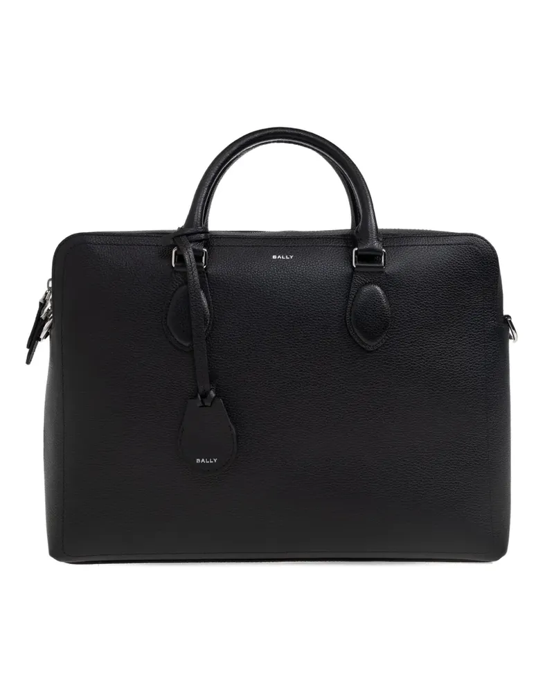 Bally Aktentasche mit Henkel - Schwarz Schwarz