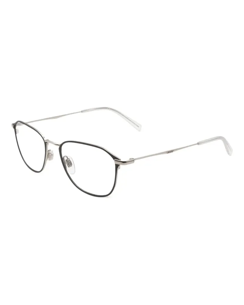 Levi's Brille mit geometrischem Gestell - Silber Silber
