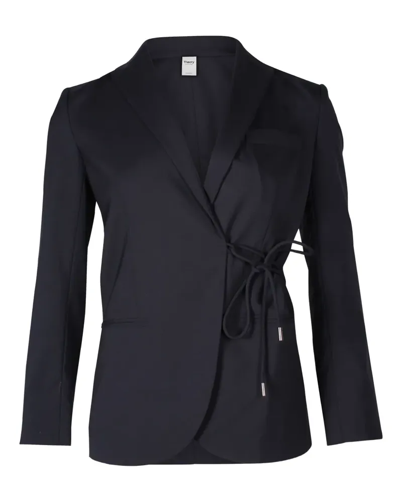 Theory Staple tie-side blazer - Blau Blau