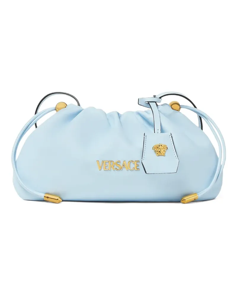 Versace Mini Tag Clutch - Blau Blau