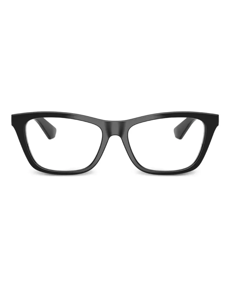 Burberry Brille mit eckigem Gestell - Schwarz Schwarz