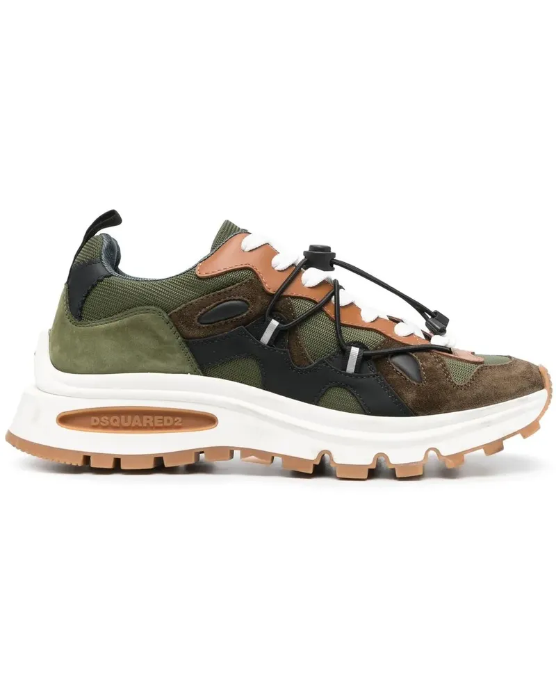 Dsquared2 Sneakers mit Camouflage-Print - Grün Grün