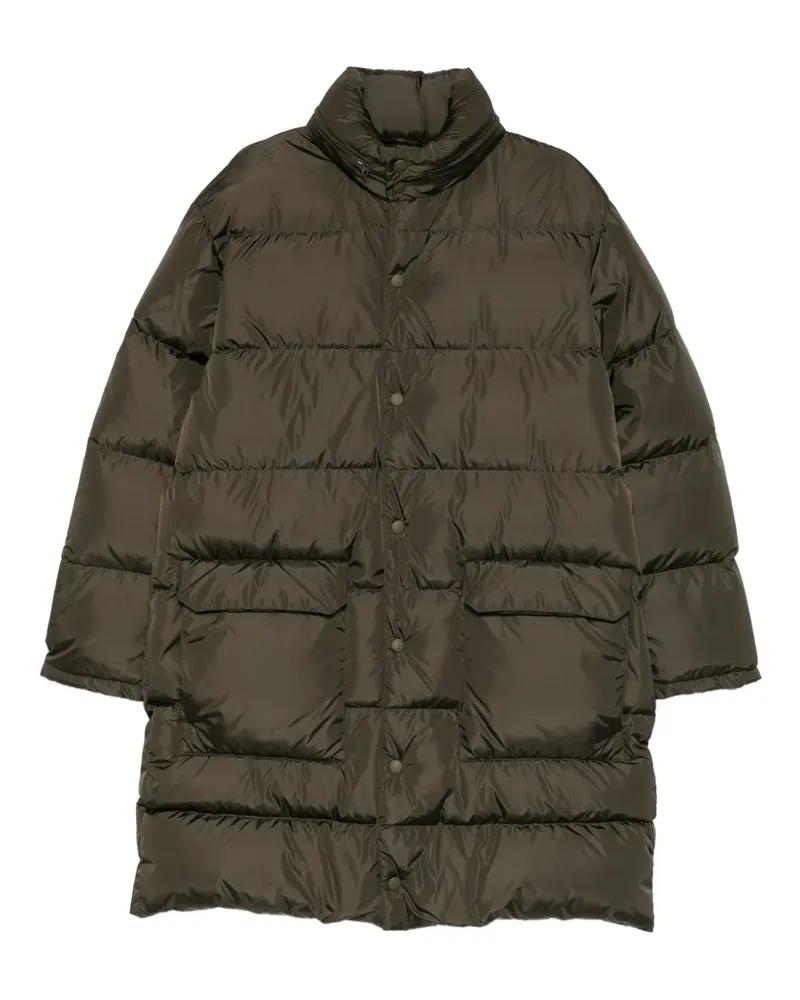 ASPESI Wattierter Moschino Mantel mit Knöpfen - Grün Grün