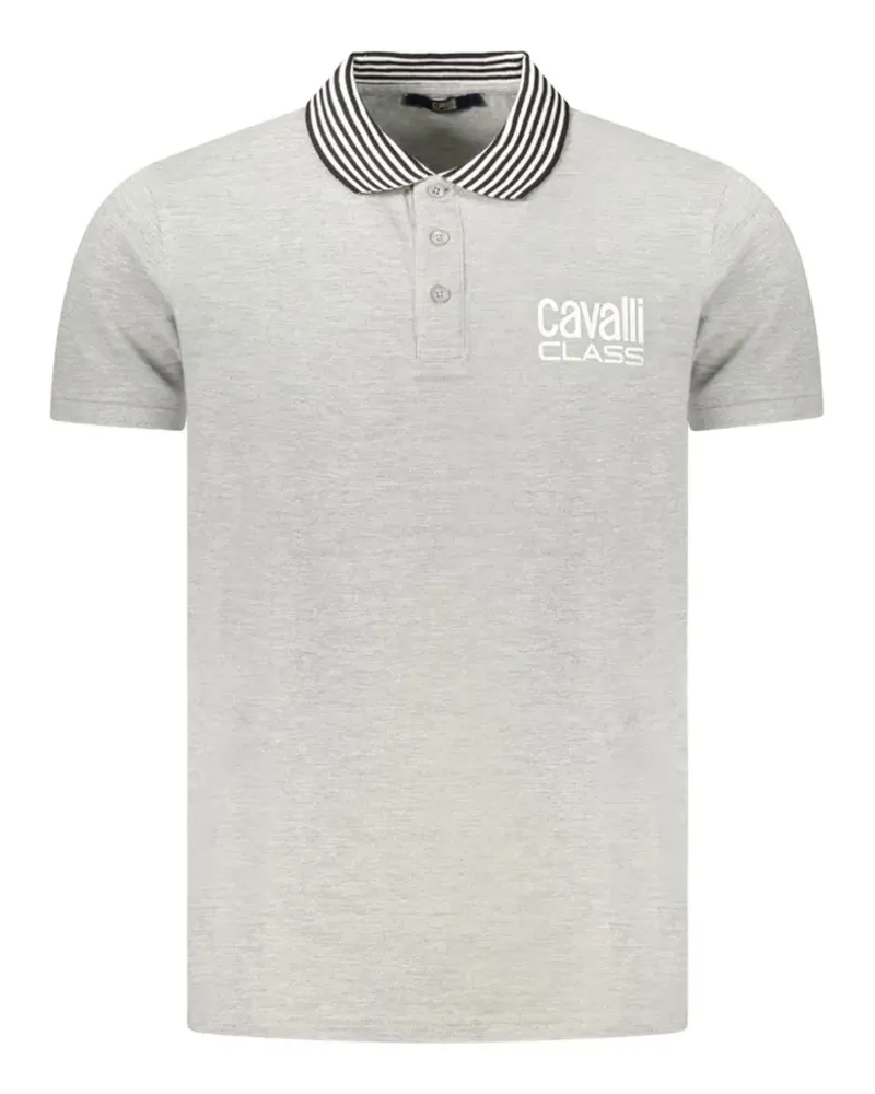 Roberto Cavalli cotton polo-shirt - Grau Grau