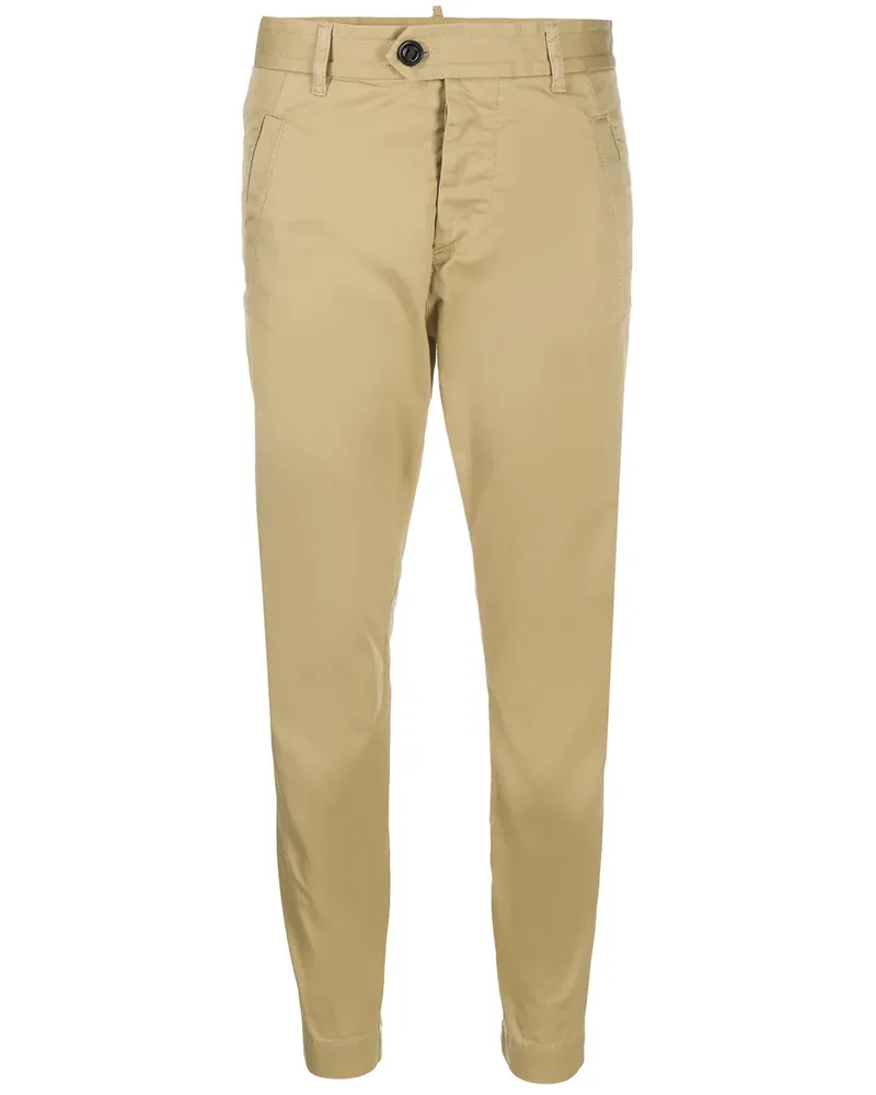 Dsquared2 Cropped-Chino - Nude Nude
