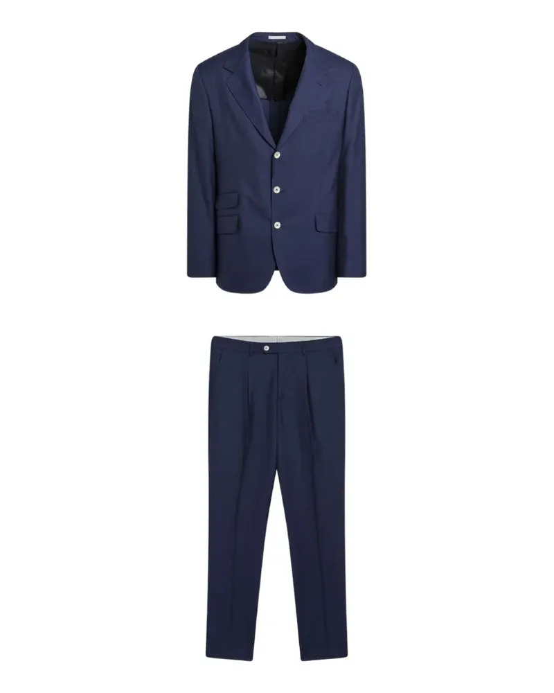 Brunello Cucinelli single-breasted suit - Blau Blau