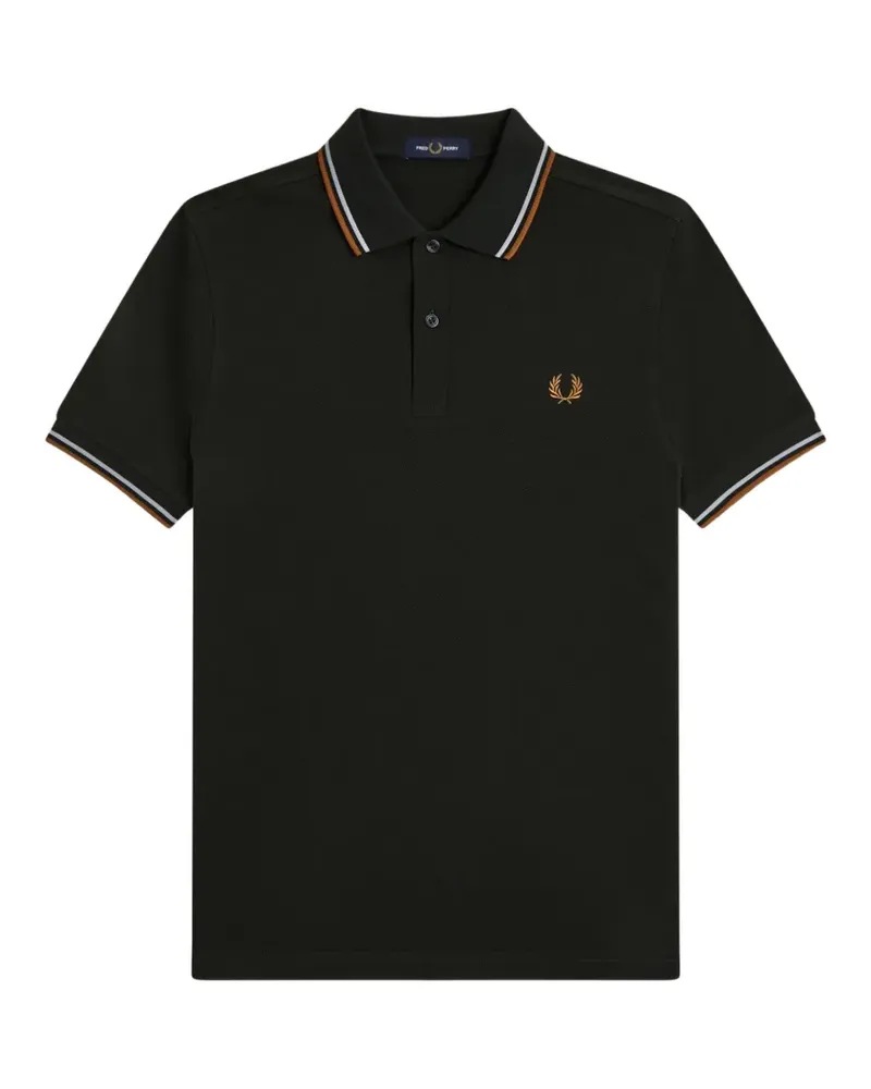Fred Perry M3600 Poloshirt - Schwarz Schwarz