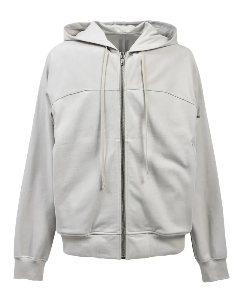Rick Owens Kapuzenjacke mit Kordelzug - Grau Grau