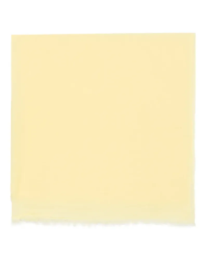 Destin Nikika Quadra fringed scarf - Gelb Gelb