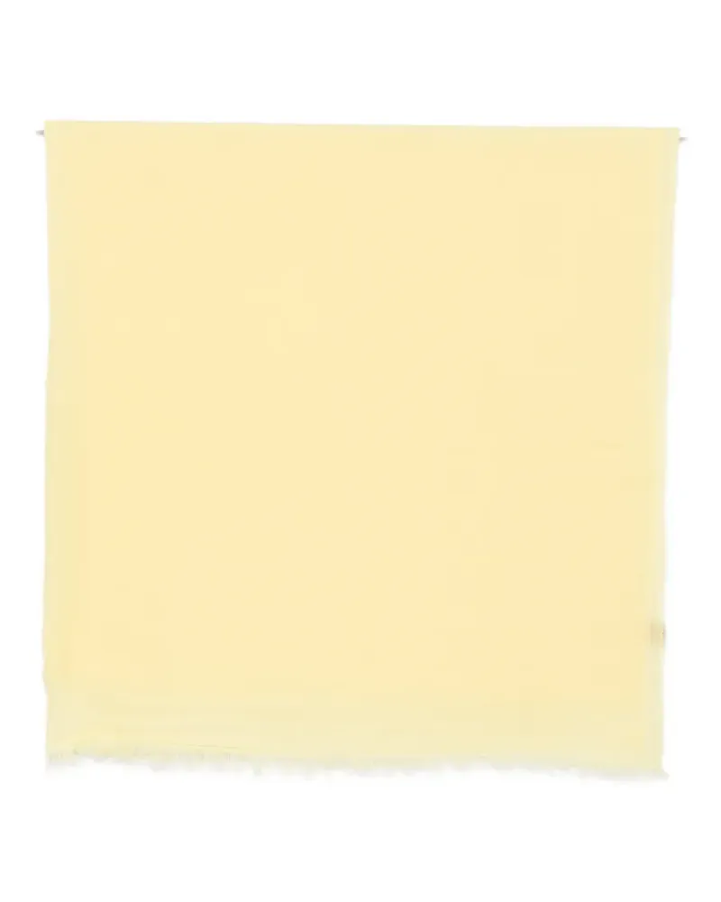 Destin Nikika Quadra fringed scarf - Gelb Gelb