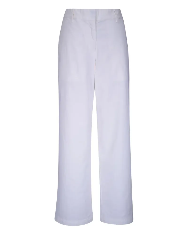 Nili Lotan Hose mit weitem Bein - Weiß Weiß