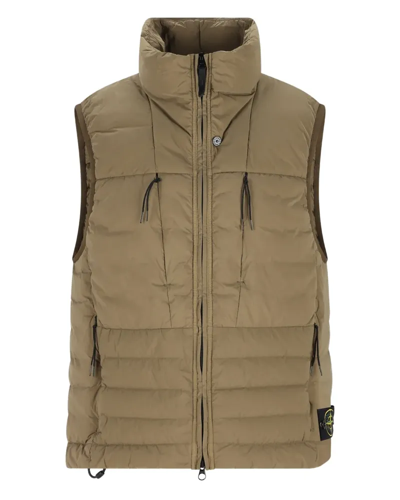 Stone Island zip padded gilet - Nude Nude