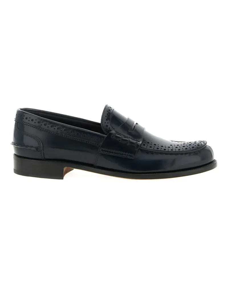 Church's Robin leather loafers - Blau Blau