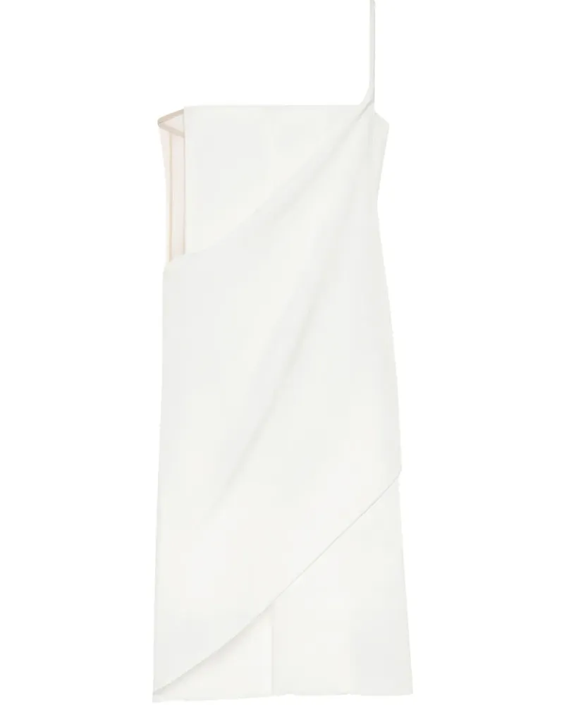 Courrèges Infinity Midikleid - Weiß Weiß