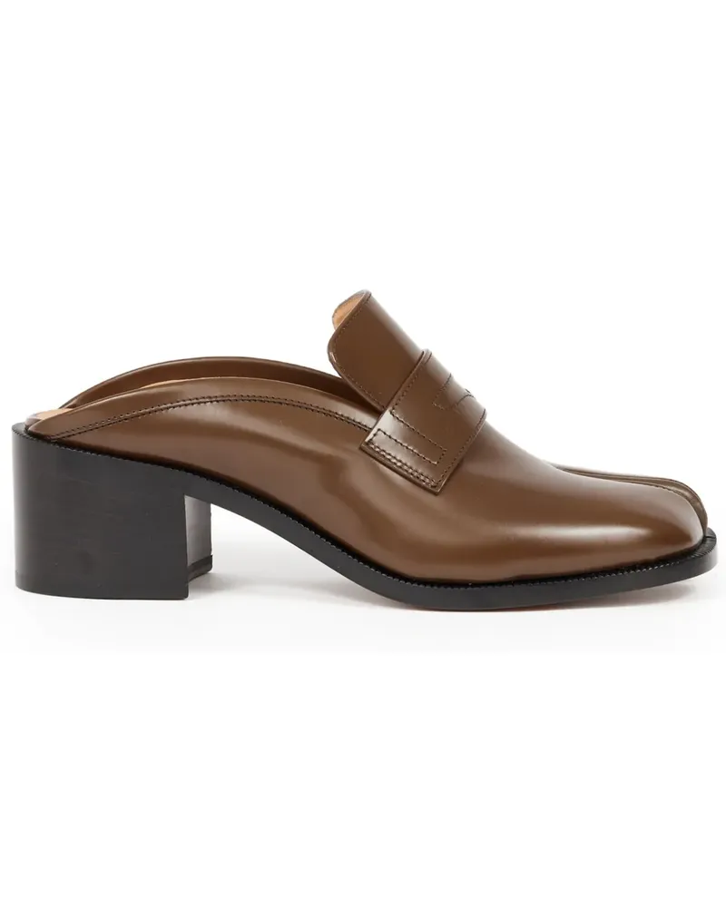 Maison Margiela Tabi City Mules 55mm - Braun Braun