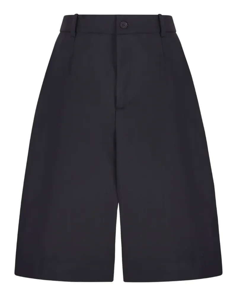 P.A.R.O.S.H. P.A.R.O H. Shorts mit Falten - Blau Blau