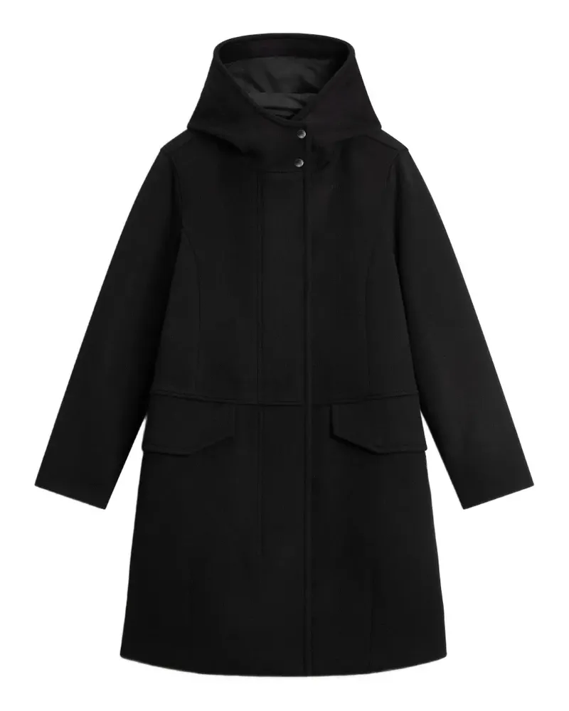 Woolrich Melton Kapuzenparka - Schwarz Schwarz