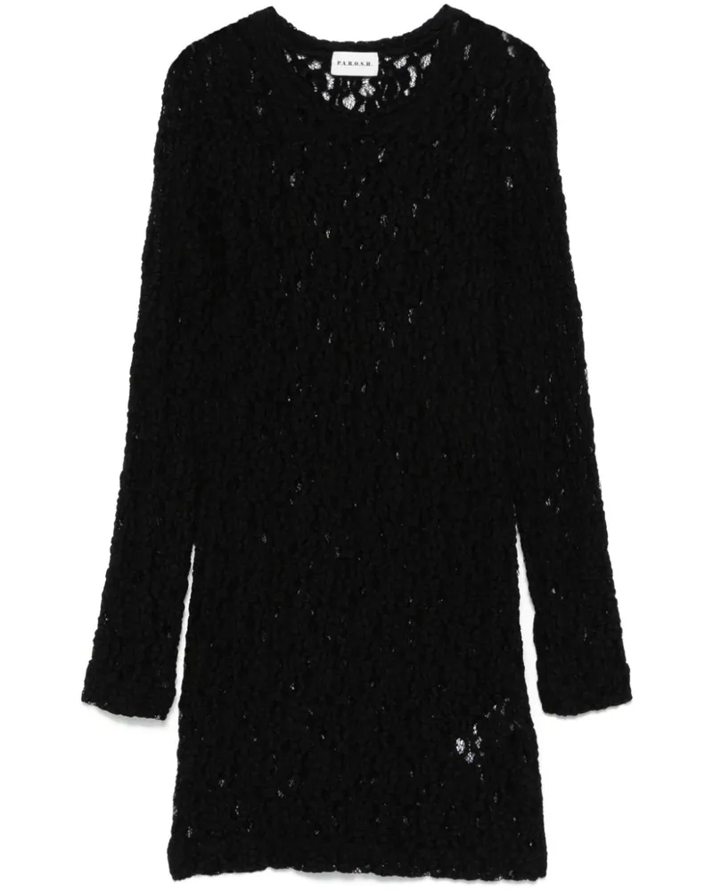 P.A.R.O.S.H. P.A.R.O H. Ciak Kleid - Schwarz Schwarz