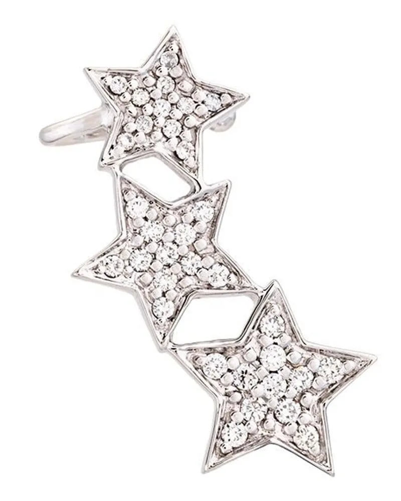 Alinka 18kt 'Stasia' Ear Cuff aus Weißgold mit Diamanten - Metallic Metallic