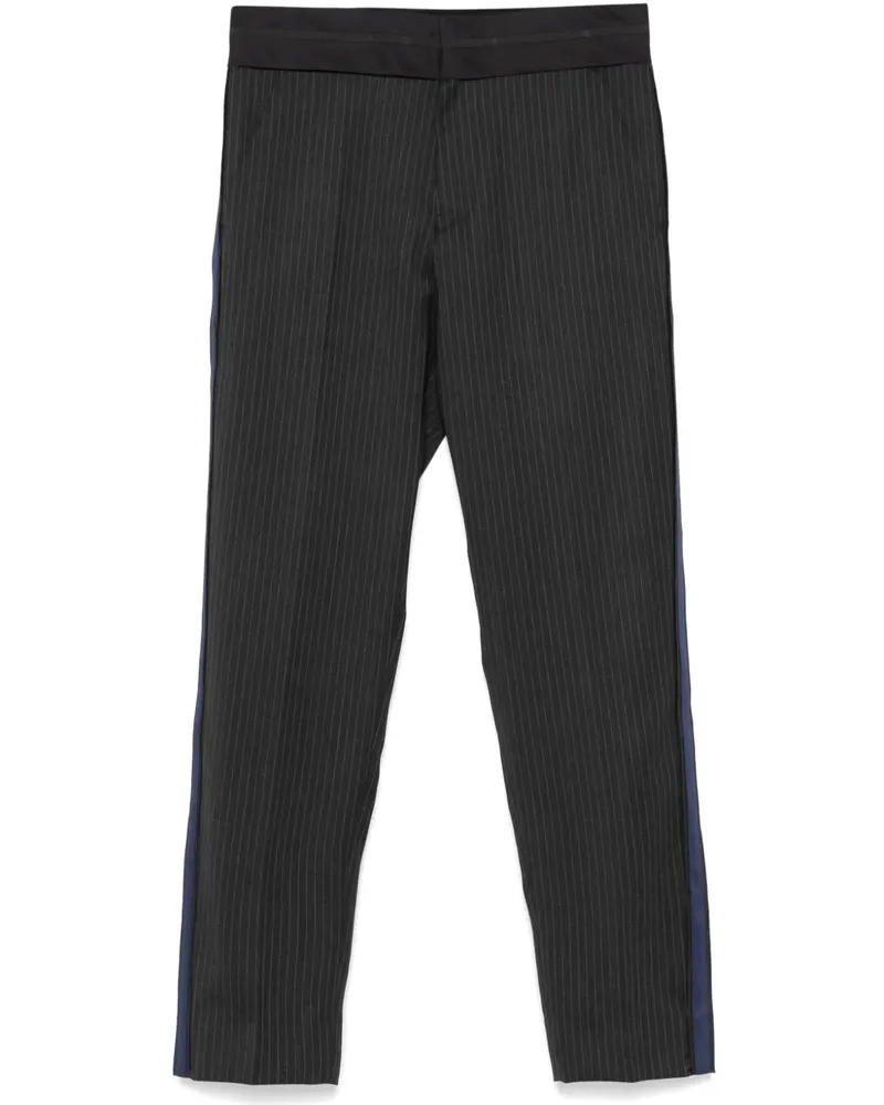 Undercover Tapered-Hose mit Nadelstreifen - Grau Grau