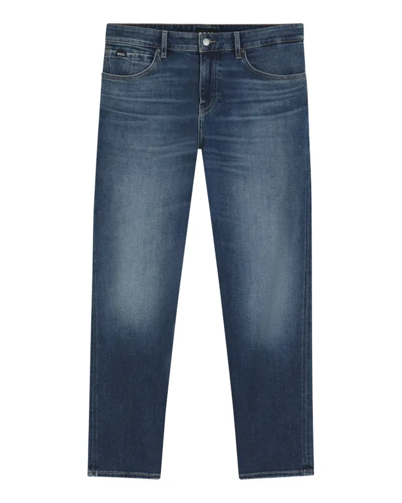 HUGO BOSS Jeans mit Logo-Patch - Blau Blau