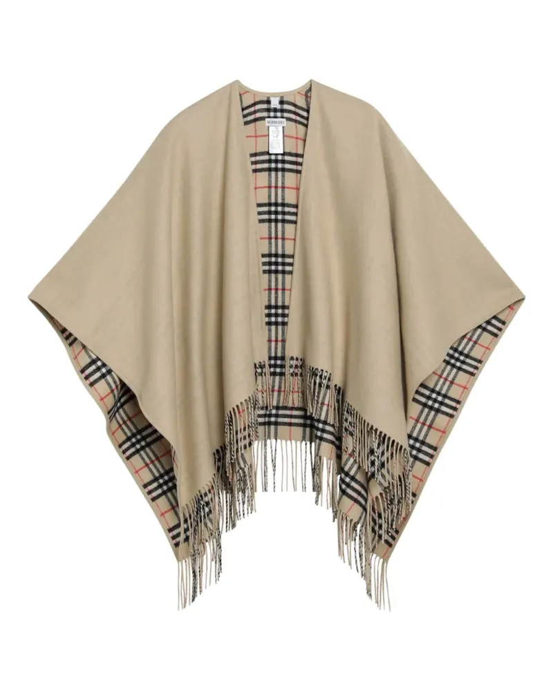 Burberry Wendbares Cape - Nude Nude