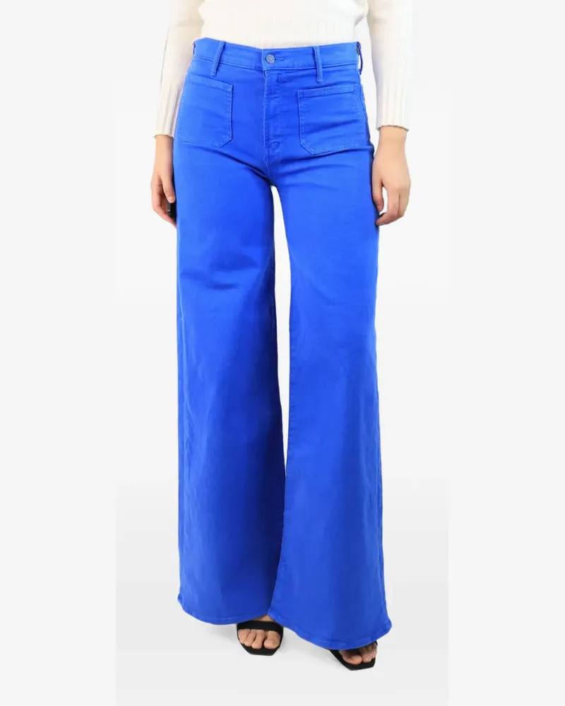 Mother patch-pocket jeans - Blau Blau