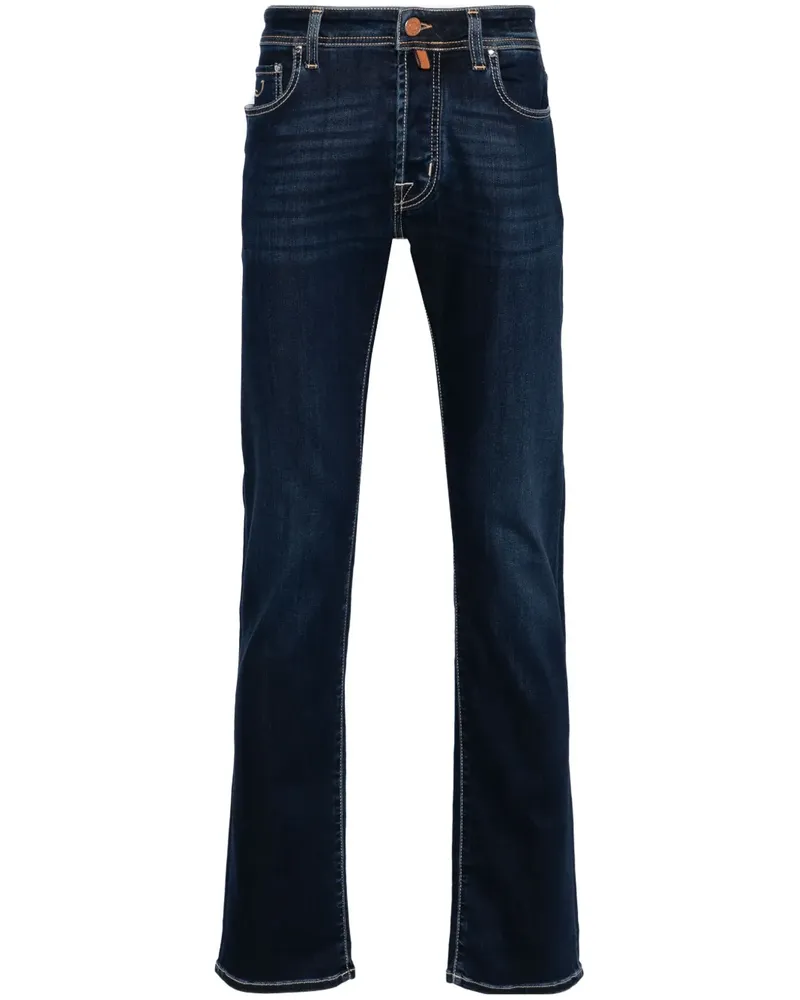 Jacob Cohën Bard Slim-Fit-Jeans - Blau Blau