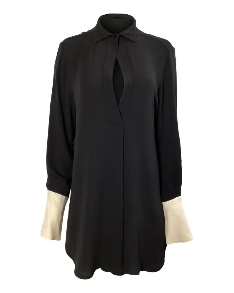 Petar Petrov Bluse mit Knöpfen - Schwarz Schwarz