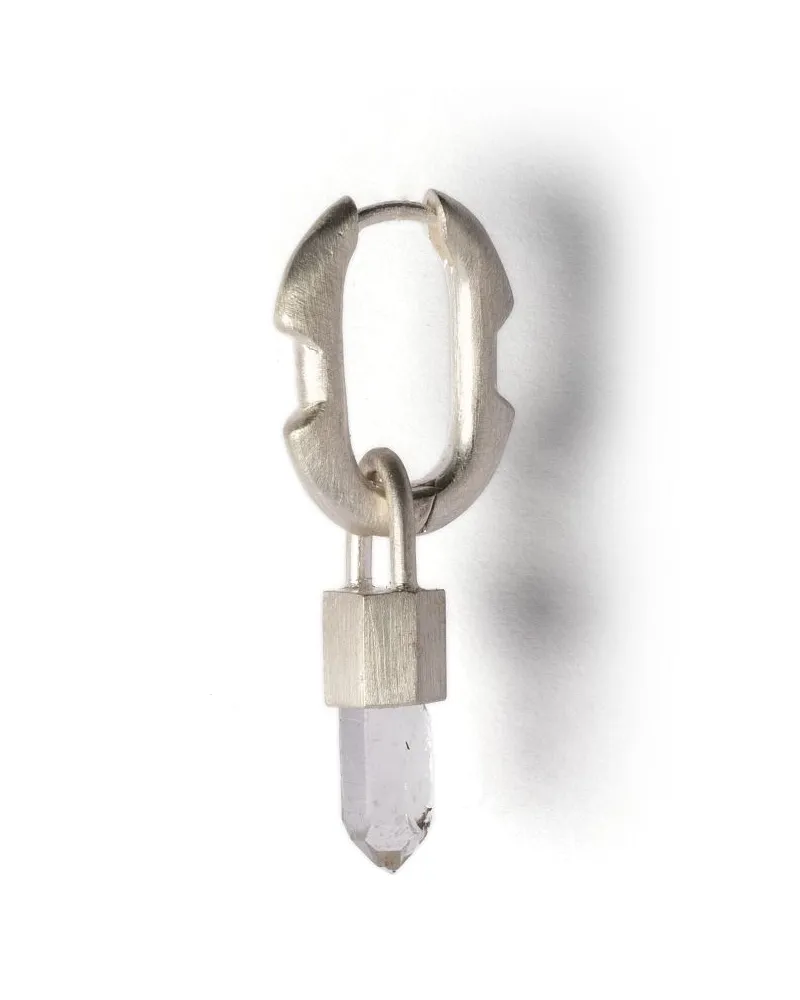 Parts Of Four Deco Ohrring mit Quarzanhänger - Silber Silber