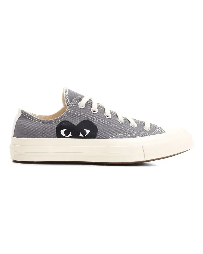 Comme des Garçons x Converse Chuck Taylor All Star heart-print sneakers - Grau Grau