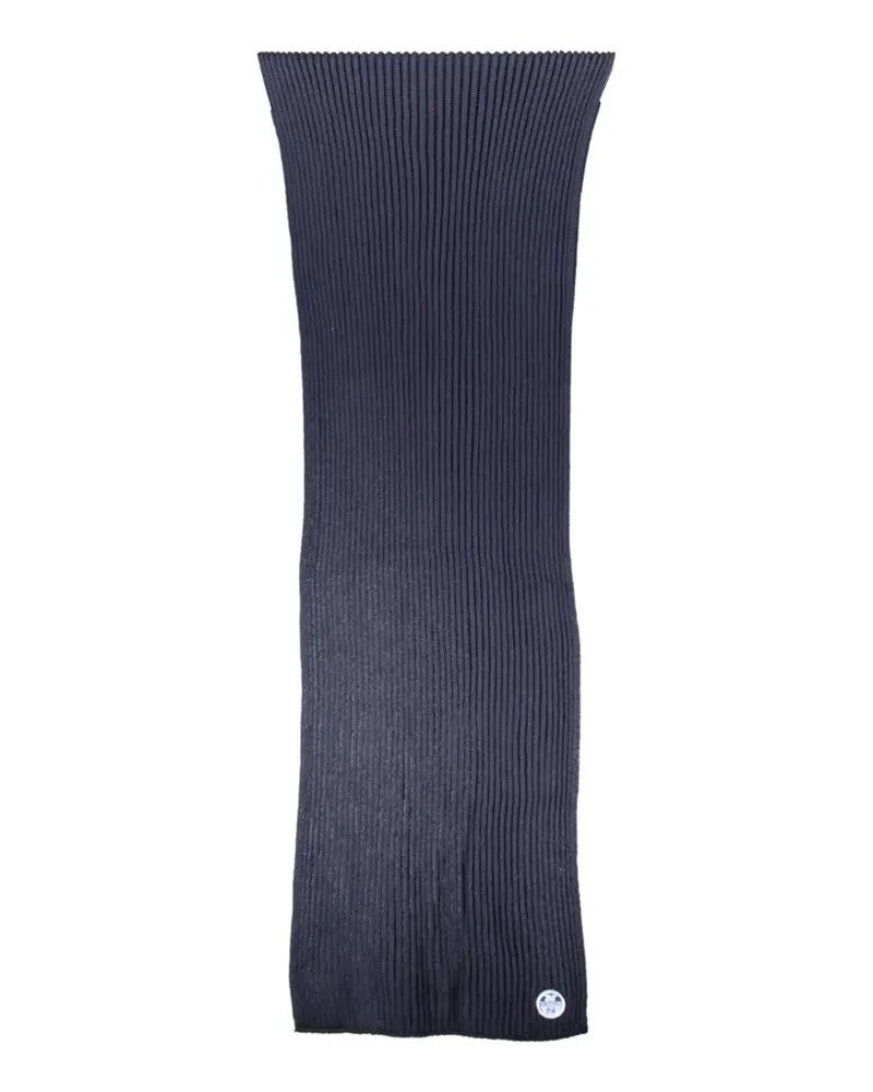 North Sails Gerippter Schal - Blau Blau