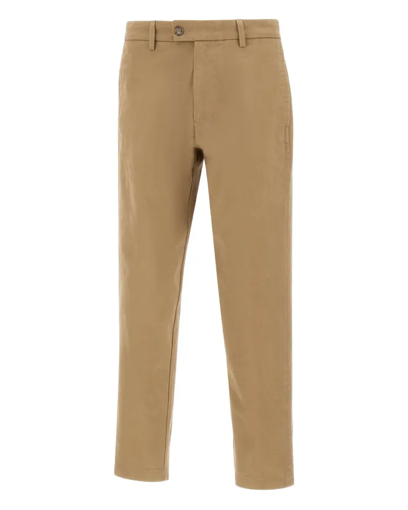 Re-HasH Geknöpfte Straight-Leg-Hose - Nude Nude