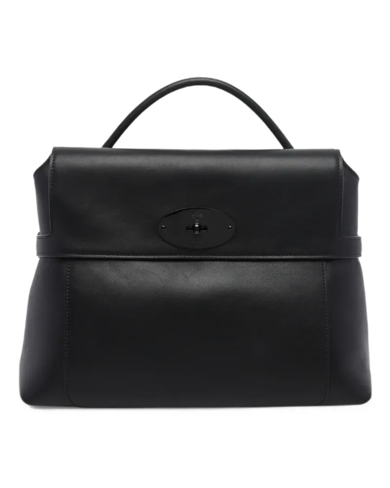 Mulberry Stevie turn-lock tote bag - Schwarz Schwarz
