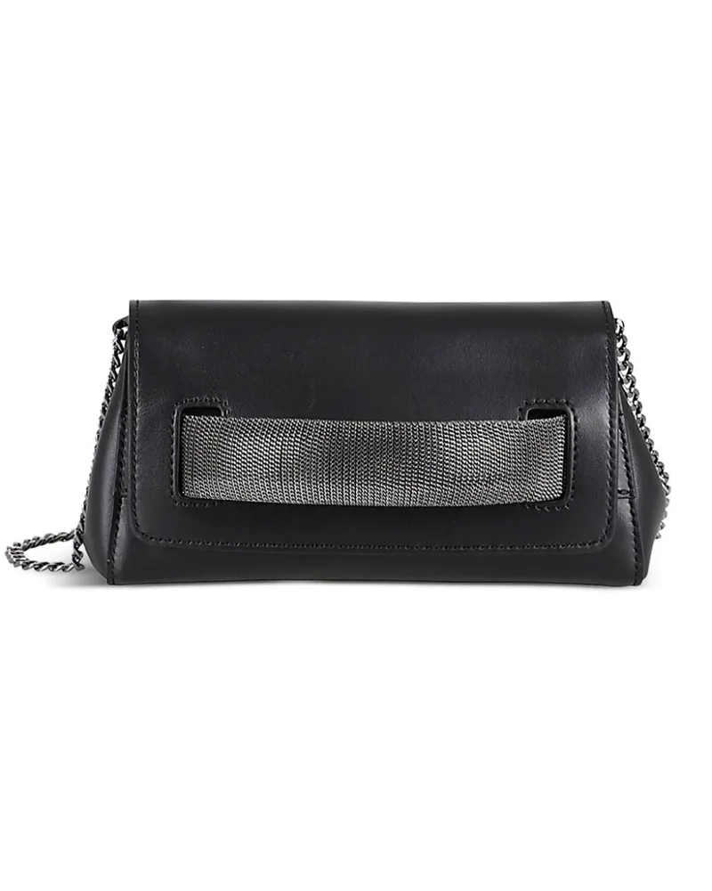 Orciani Gossip Clutch - Schwarz Schwarz