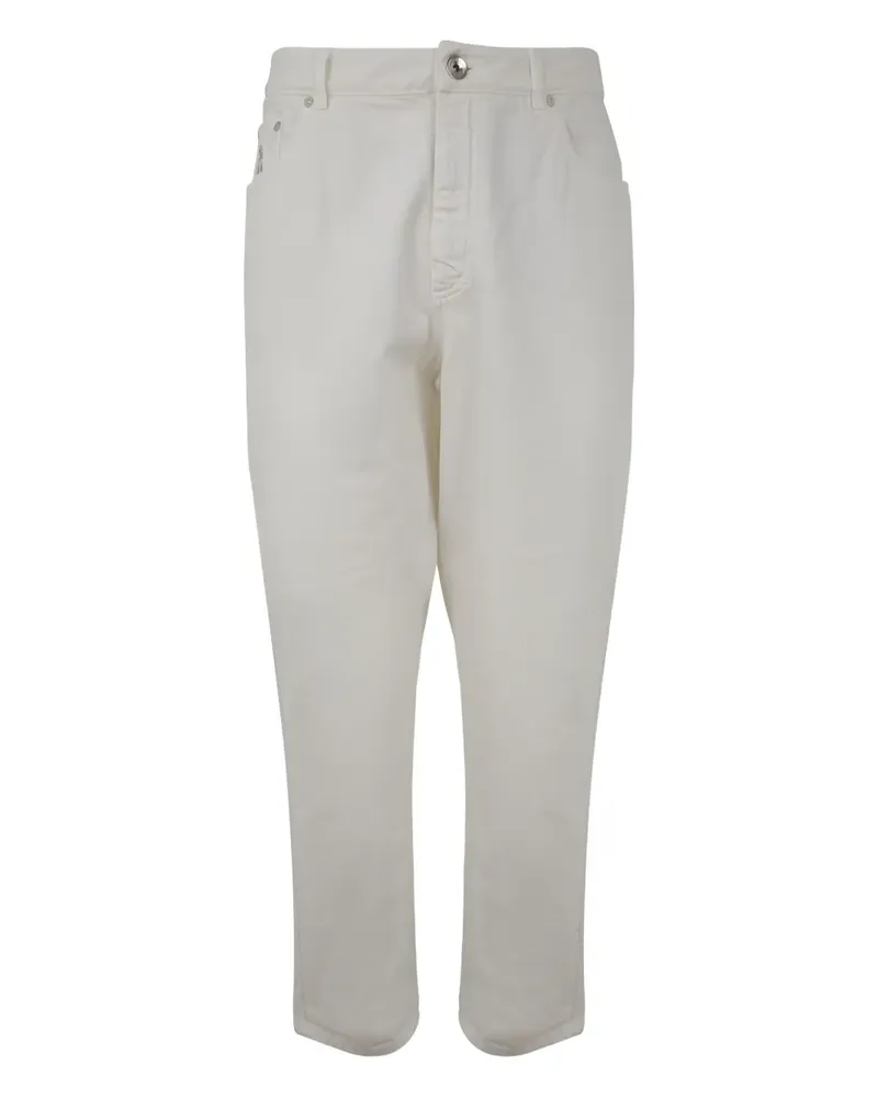 Brunello Cucinelli Hose im Five-Pocket-Design - Nude Nude
