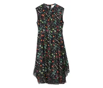 Kleid mit Muster - Schwarz