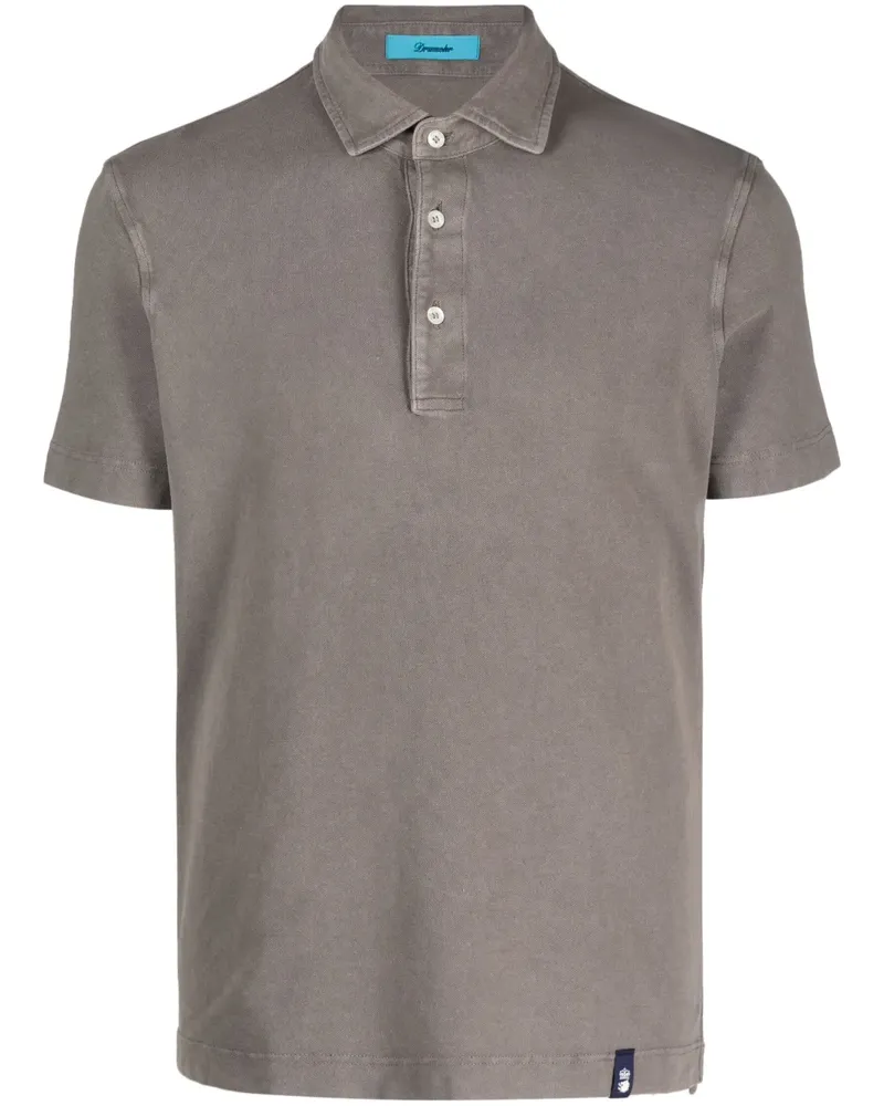 Drumohr  Klassisches Poloshirt - Nude Nude