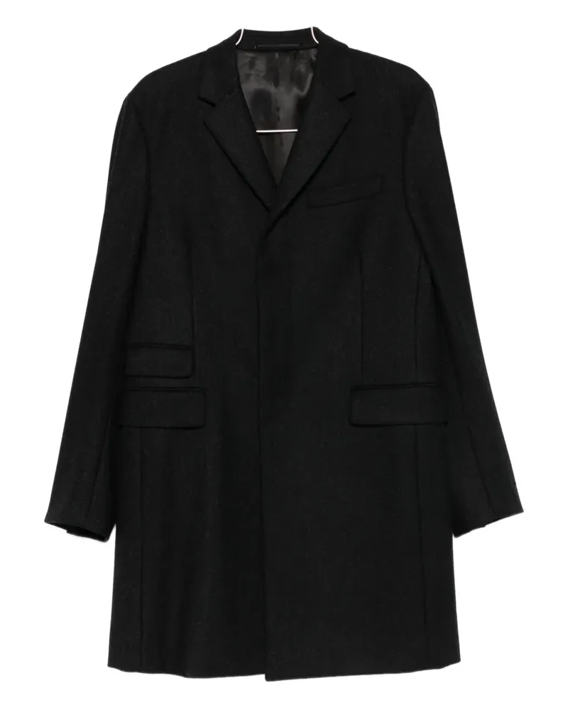 Prada Mantel mit Taschen - Grau Grau